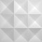 Ekena Millwork 11 7/8in. W x 11 7/8in. H Benson EnduraWall Decor 3D Wall Panel Covers, Total 11.75 Sq. Ft., 12PK WP12X12BEWH-CASE-12 - alternate 8